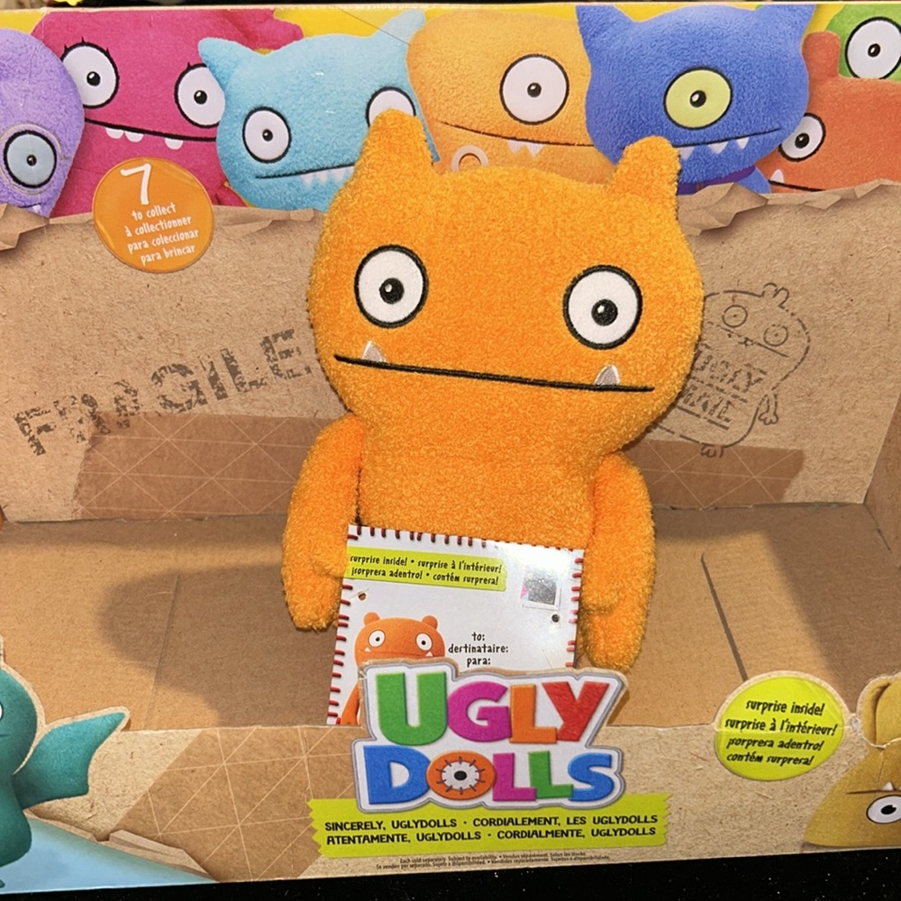 Ugly dolls stuffed plush toy Animal Monster doll NEW! W/Surprise sticker